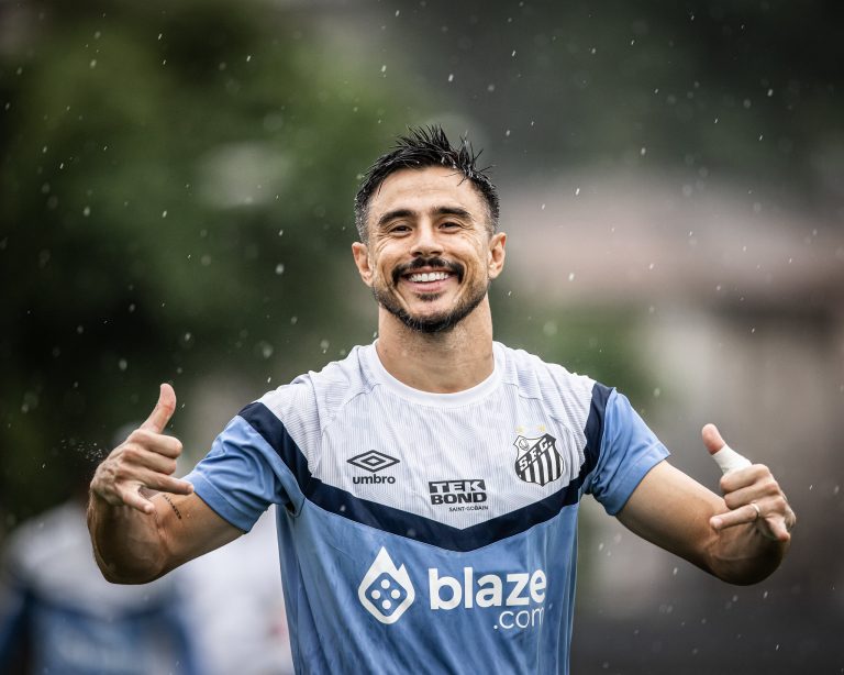 Willian Bigode, atacante do Santos