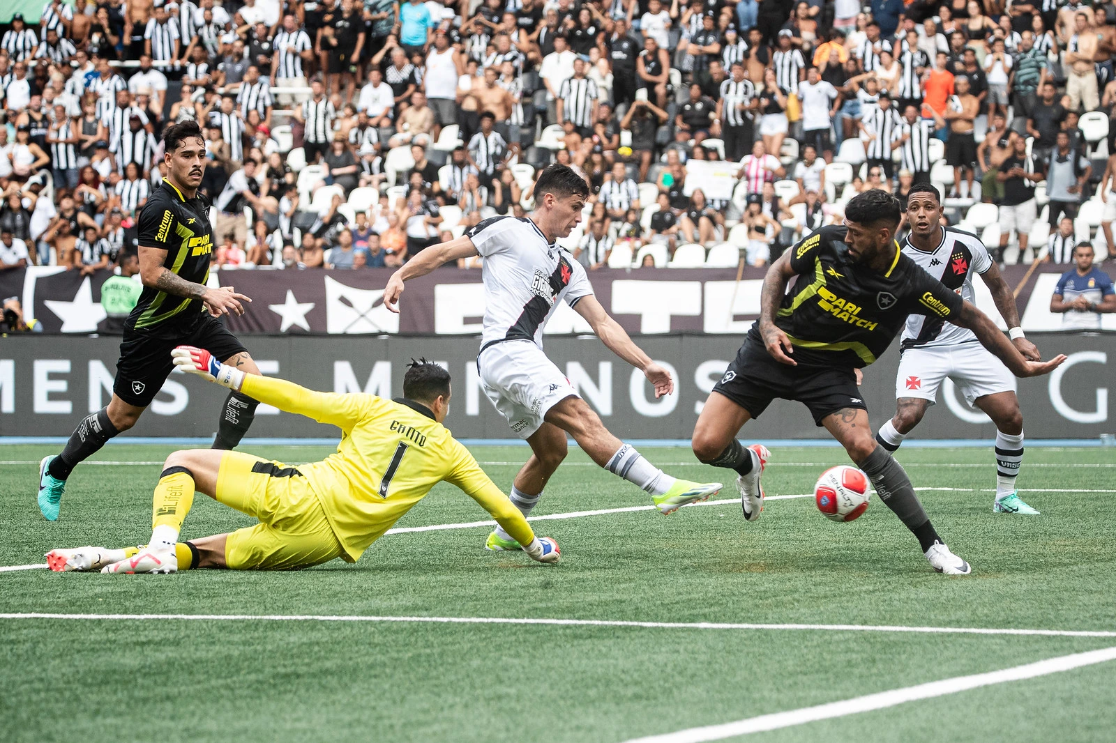 Vasco x Botafogo no Carioca 2024. Foto: Leandro Amorim/Vasco