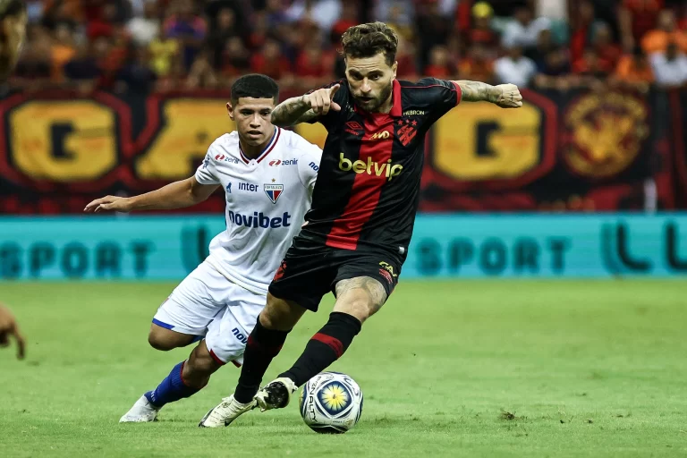 Sport 1 x 1 Fortaleza, Copa do Nordeste 2024. Foto: Paulo Paiva/Sport Recife