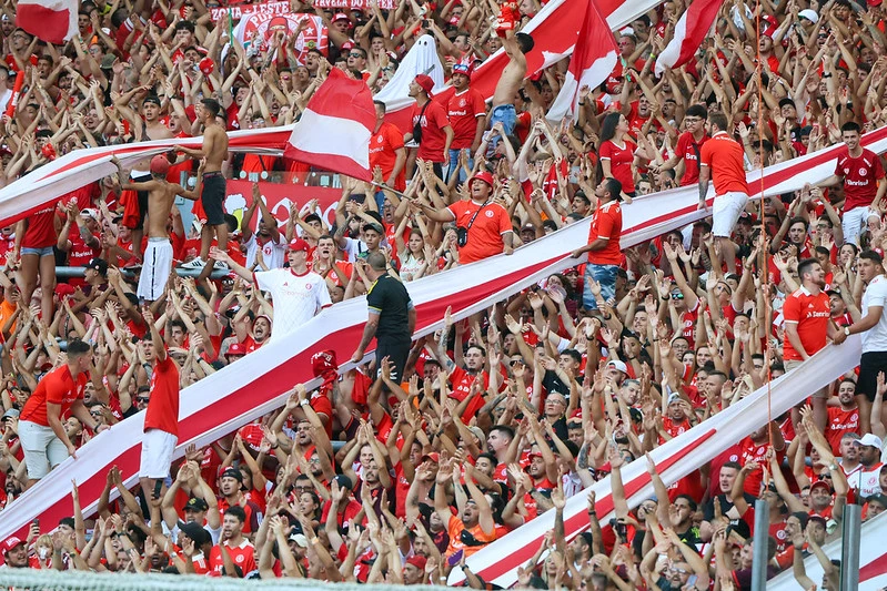 Torcida do Internacional no Beira-Rio. Foto: Ricardo Duarte/Internacional