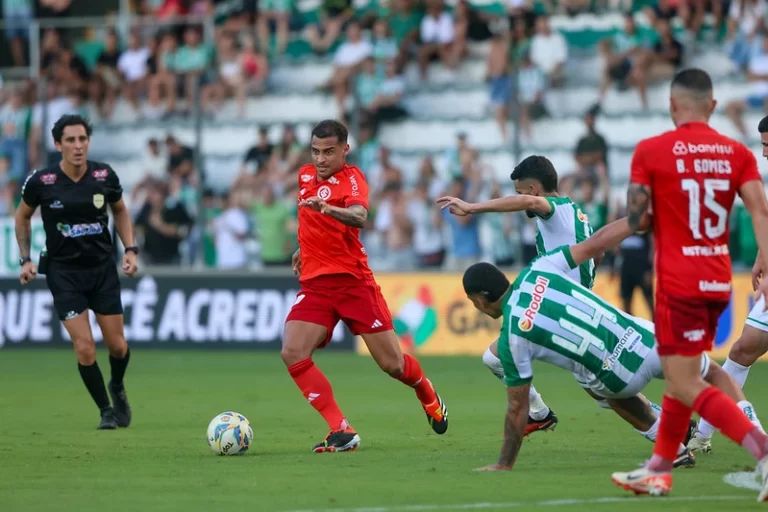 Juventude 1 x 2 Internacional, 11ª rodada do Gauchão 2024. Foto: Reprodução/SC Internacional