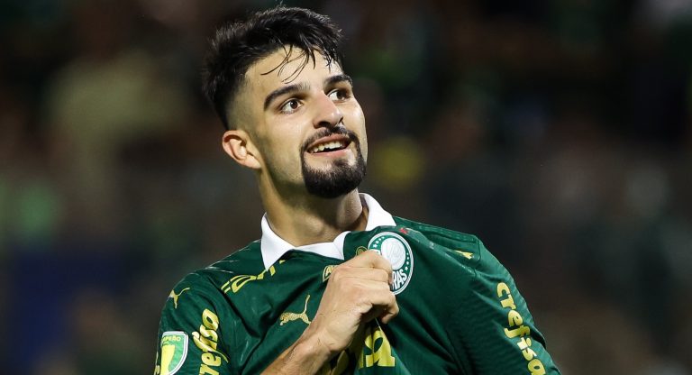 Flaco López, atacante do Palmeiras. Foto: Fabio Menotti/Palmeiras