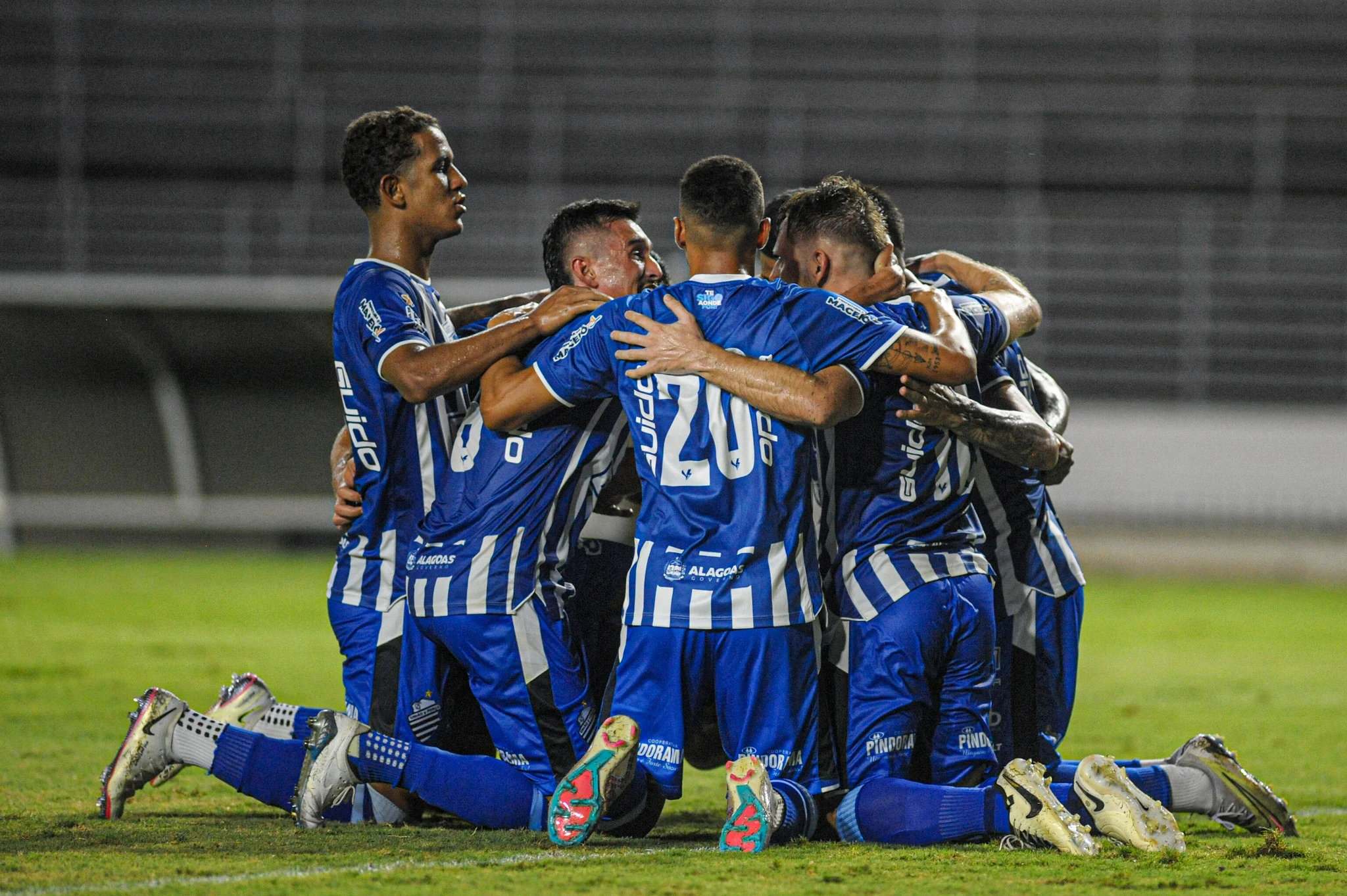 CSA na Copa Alagoas 2024. Foto: Augusto Oliveira/CSA