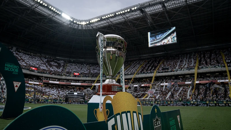 Taça do Campeonato Mineiro 2024. Foto: Pedro Souza/Atlético-MG