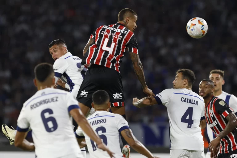 Talleres 2 x 1 São Paulo, 1ª rodada da Libertadores 2024. Foto: Rubens Chiri/saopaulofc.net