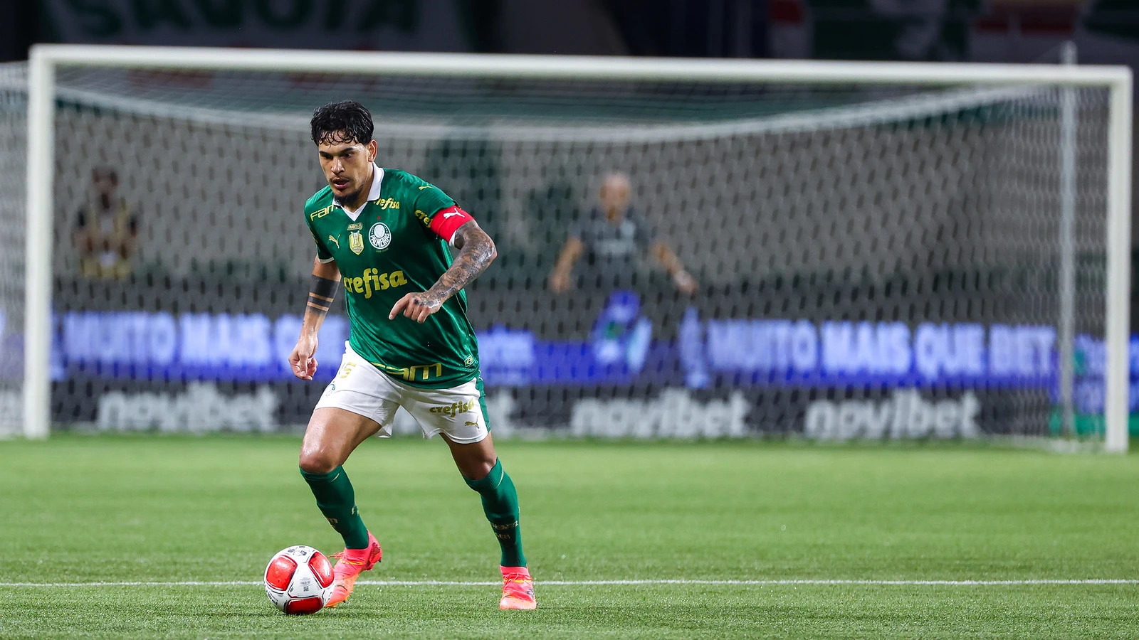 Gustavo Gómez, zagueiro do Palmeiras. Foto: Fabio Menotti/Palmeiras