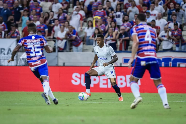 Fortaleza x Cruzeiro, Brasileirão 2024. Foto: Gustavo Aleixo/Cruzeiro