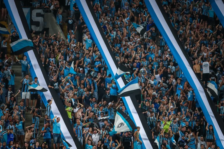 Torcida do Grêmio na Arena. Foto: LUCAS UEBEL/GREMIO FBPA