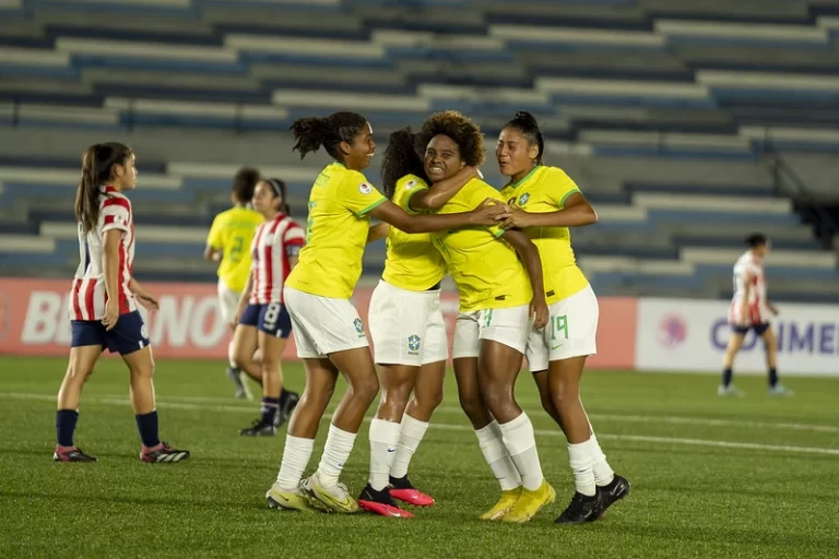 Paraguai 0 x 3 Brasil, na 2ª rodada do hexagonal final do Sul-Americano Sub-20 Feminino. Foto: Fabio Souza/CBF