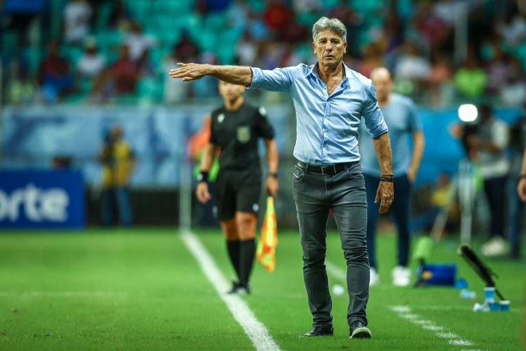 Renato Portaluppi, treinador do Grêmio