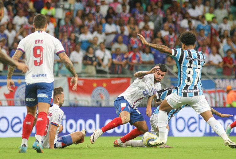 Bahia venceu o Grêmio por 1 a 0