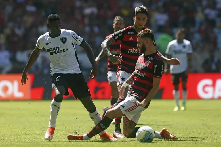 Flamengo 0 x 1 Botafogo, 4ª rodada do Brasileirão. Foto: Vitor Silva/Botafogo