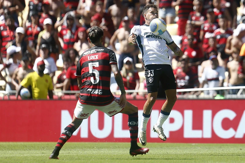 Flamengo 0 x 1 Botafogo, 4ª rodada do Brasileirão. Foto: Vitor Silva/Botafogo