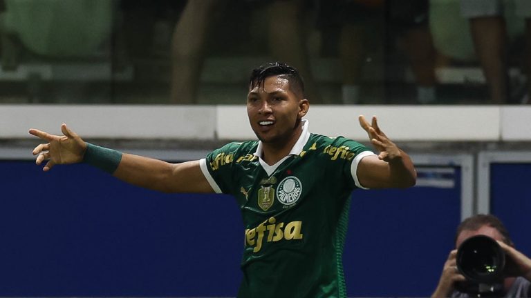 Rony comemora gol contra o Botafogo-SP