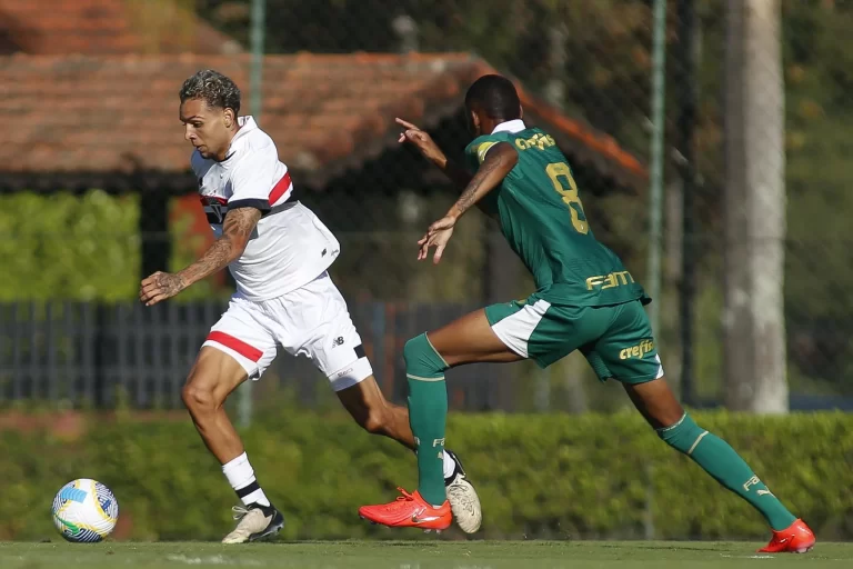 Campeonato Brasileiro Sub-20 2024, São Paulo x Palmeiras. Foto: Miguel Schincariol/São Paulo FC