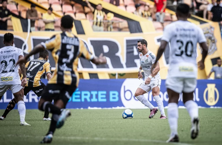 Amazonas 1 x 0 Santos, 4ª rodada da Série B 2024. Foto: Raul Baretta/Santos FC