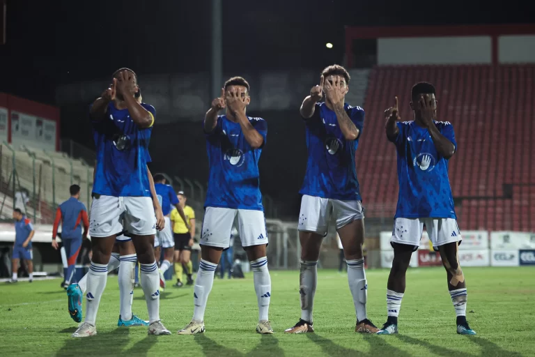 Cruzeiro Sub-20. Foto: Gustavo Martins/Cruzeiro