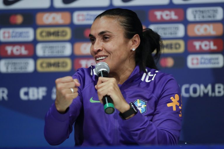 Marta, jogadora da seleção brasileira