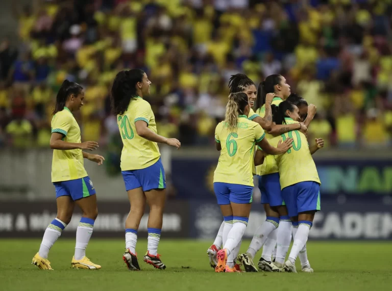 Brasil 4 x 0 Jamaica, primeiro amistoso em Pernambuco, junho/2024. Foto: Lívia Villas Boas/CBF