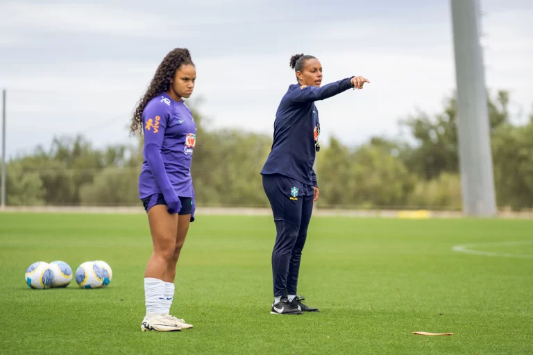 Rosana Augusto, técnica da seleção brasileira feminina sub-20. Foto: Fábio Souza/CBF