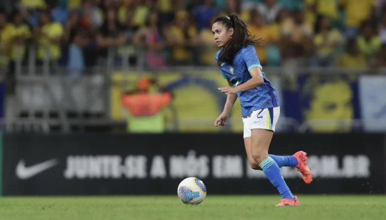 Antonia Silva, lateral-direita do Real Madrid e seleção brasileira feminina. Foto: Lívia Villas Boas/CBF