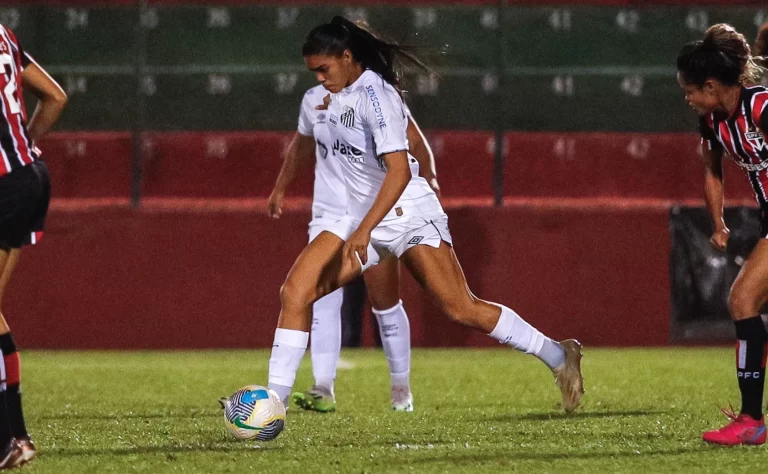 Santos feminino. Foto: Reprodução/Santos FC