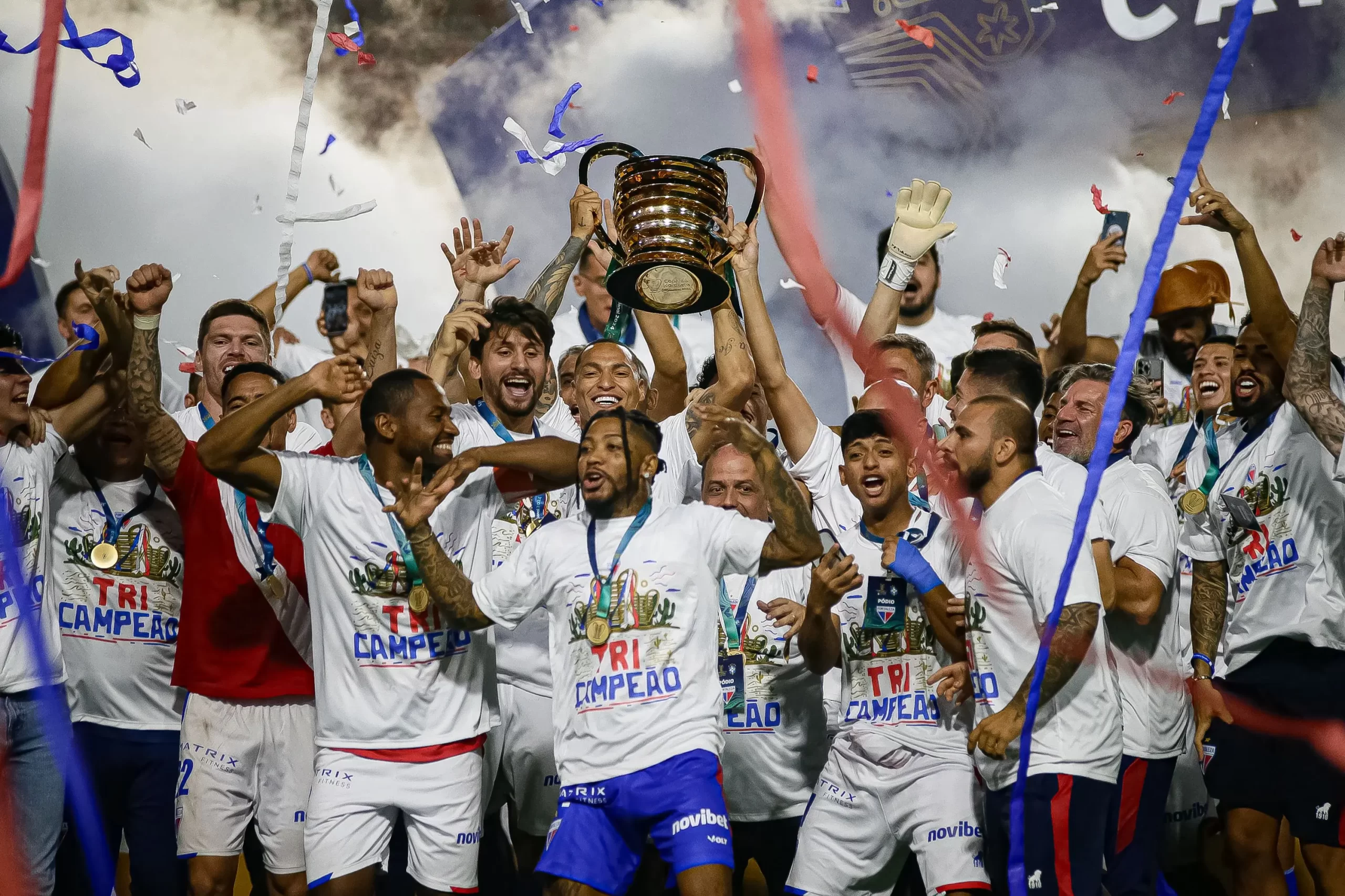 Fortaleza conquistou o terceiro título da Copa do Nordeste em 2024. Foto: Reprodução/CBF