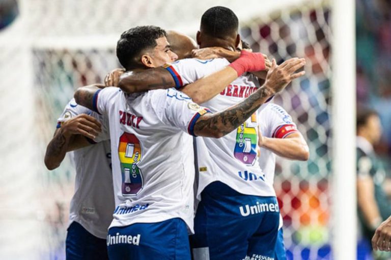 Jogadores do Bahia