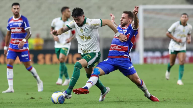 Fortaleza 3 x 0 Palmeiras, Brasileirão 2024. Foto: Cesar Greco/Palmeiras