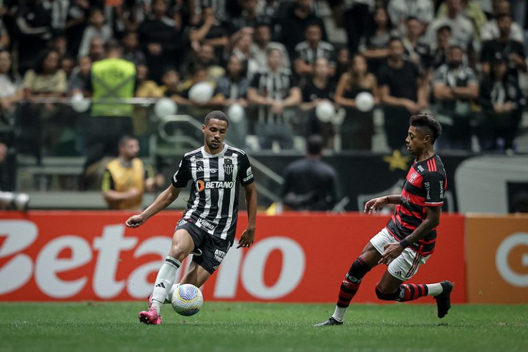 Flamengo bateu o Atlético-MG na Arena MRV