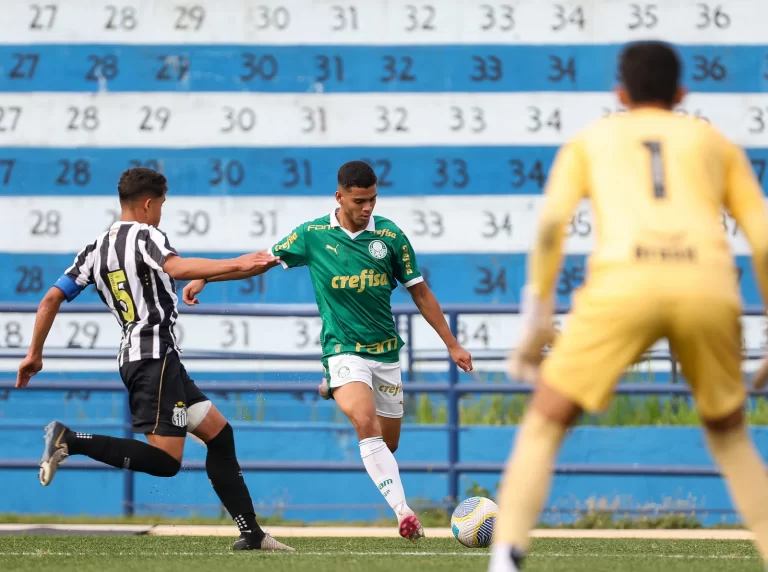 Palmeiras x Santos, Brasileirão Sub-20 2024. Foto: Fabio Menotti/Palmeiras