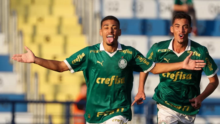 Riquelme Fillipi, atacante do Palmeiras Sub-20. Foto: Fabio Menotti/Palmeiras