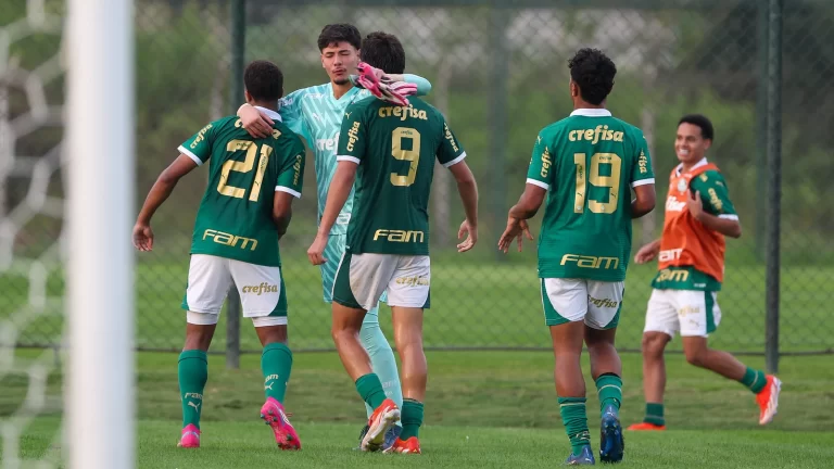 Palmeiras sub-17. Foto: Fabio Menotti/Palmeiras