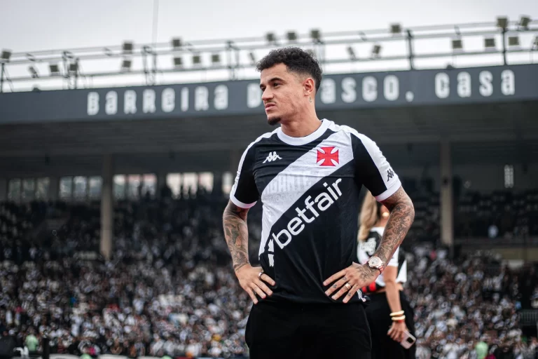 Philippe Coutinho, jogador do Vasco. Foto: Leandro Amorim/Vasco da Gama