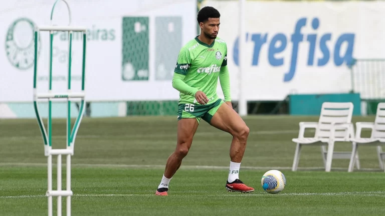 Murilo, zagueiro do Palmeiras. Foto: Cesar Greco/Palmeiras