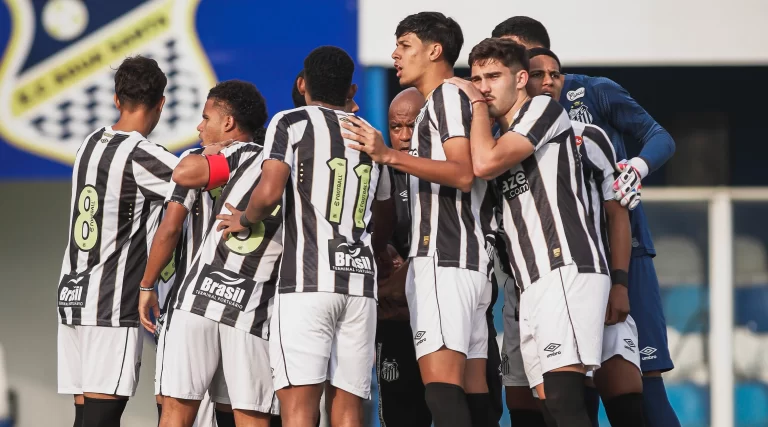 Santos Sub-17. Foto: Bruno Vaz/Santos FC