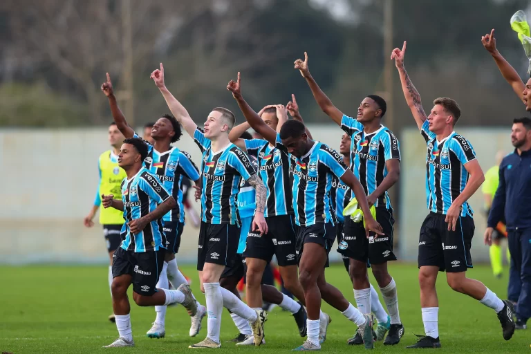 Grêmio sub-20. Foto: Guilherme Testa/Grêmio FBPA