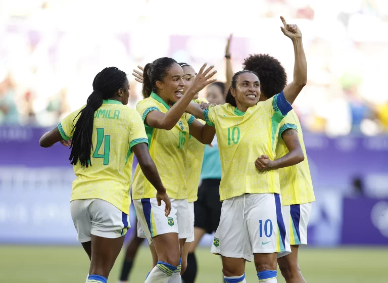 Brasil 1 x 0 Nigéria, 1ª rodada do Grupo C do futebol feminino em Paris 2024. Foto: Rafael Ribeiro/CBF