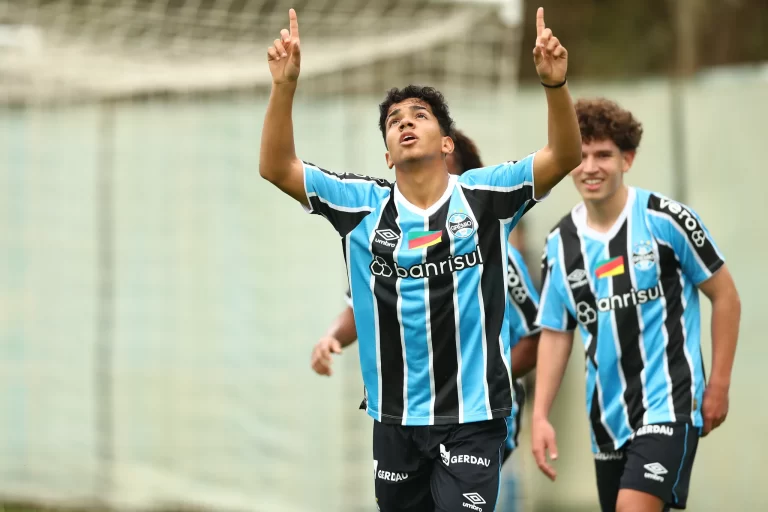 Grêmio sub-17. Foto: Rodrigo Fatturi/Grêmio FBPA