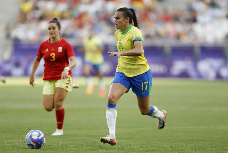 Brasil 0 x 2 Espanha, 3ª rodada do futebol feminino nos Jogos Olímpicos de Paris 2024. Foto: Rafael Ribeiro/CBF