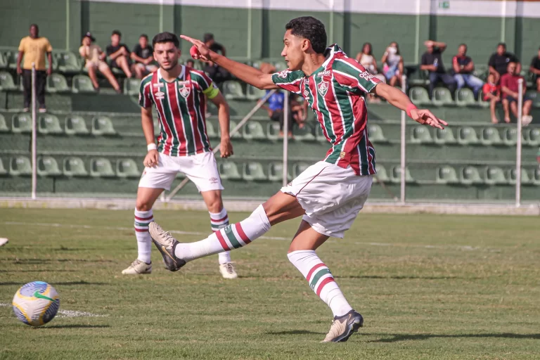 Fluminense sub-17. Foto: LEONARDO BRASIL/ FLUMINENSE FC