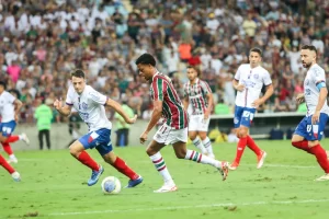 Bahia x Fluminense em campo