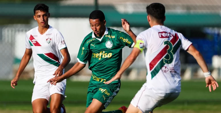 Palmeiras x Fluminense Sub-17. Foto: Fabio Menotti/Palmeiras