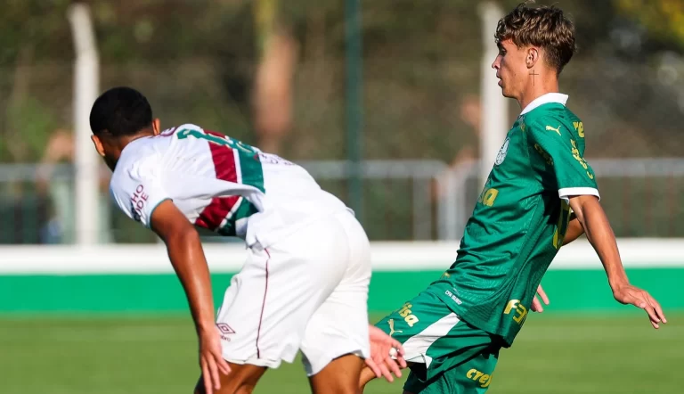 Palmeiras 1 x 1 Fluminense, fase de grupos do Brasileirão Sub-17. Foto: Fabio Menotti/Palmeiras