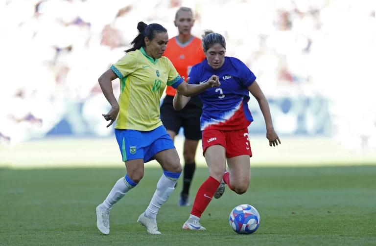 Brasil 0 x 1 EUA, final dos Jogos Olímpicos de Paris 2024. Foto: Rafael Ribeiro/CBF