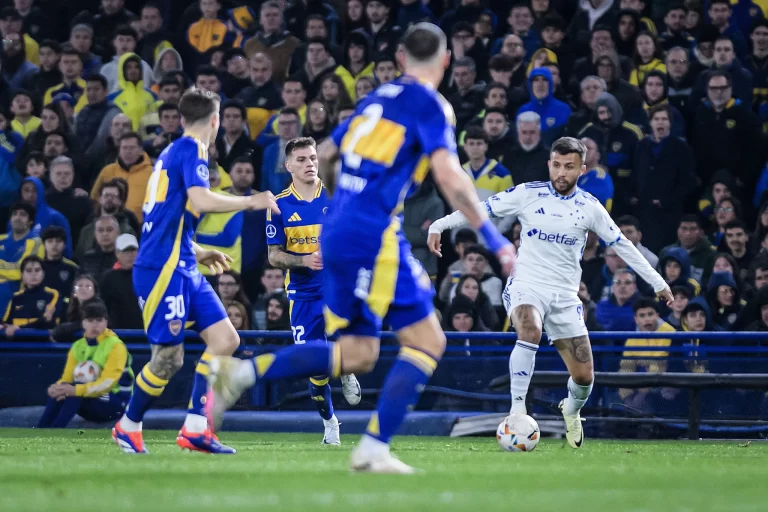 Boca Juniors-ARG 1 x 0 Cruzeiro, oitavas da Sul-Americana 2024. Foto: Gustavo Aleixo/Cruzeiro