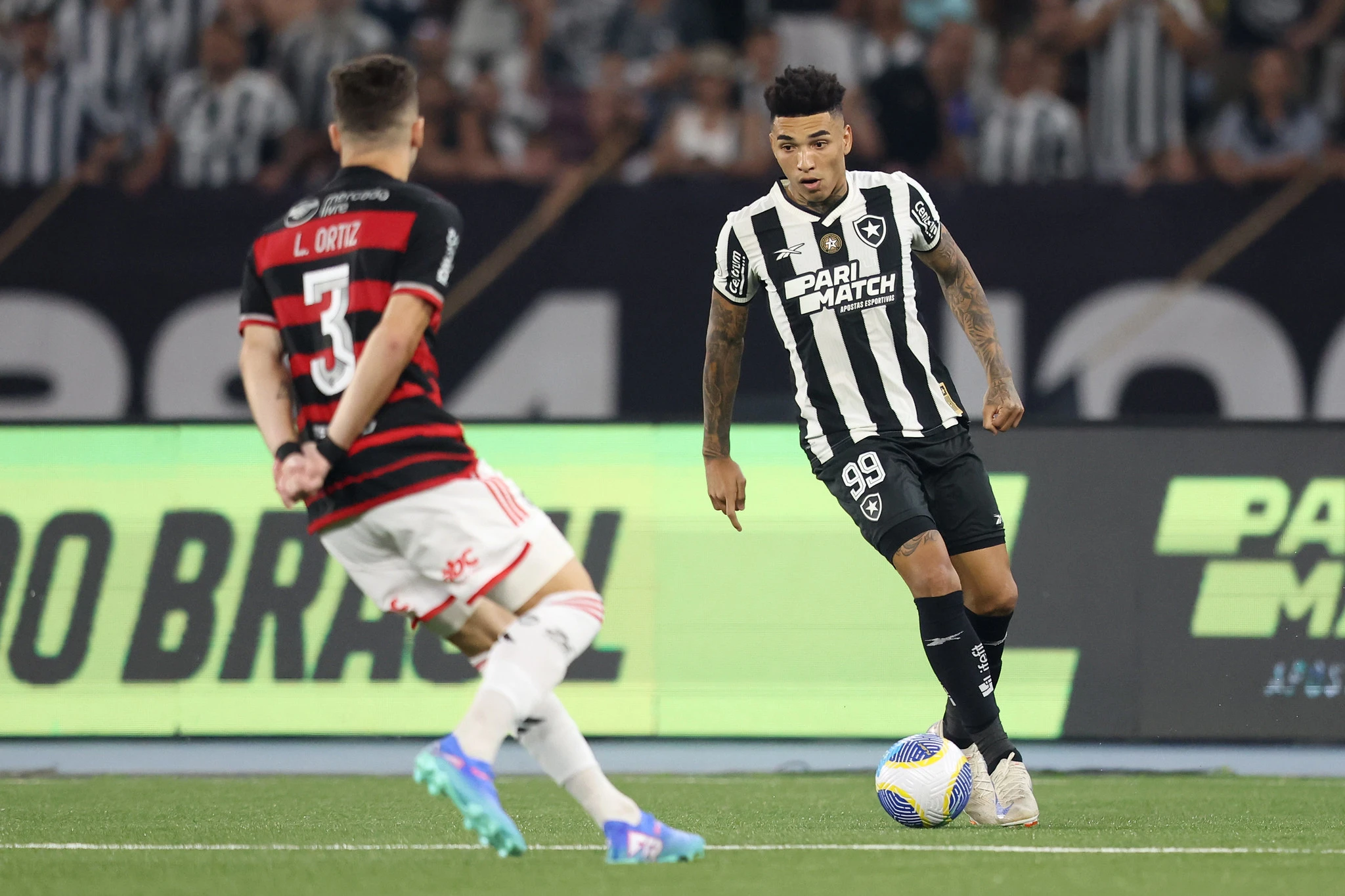 Botafogo x Flamengo, Brasileirão 2024. Foto: Vítor Silva/Botafogo