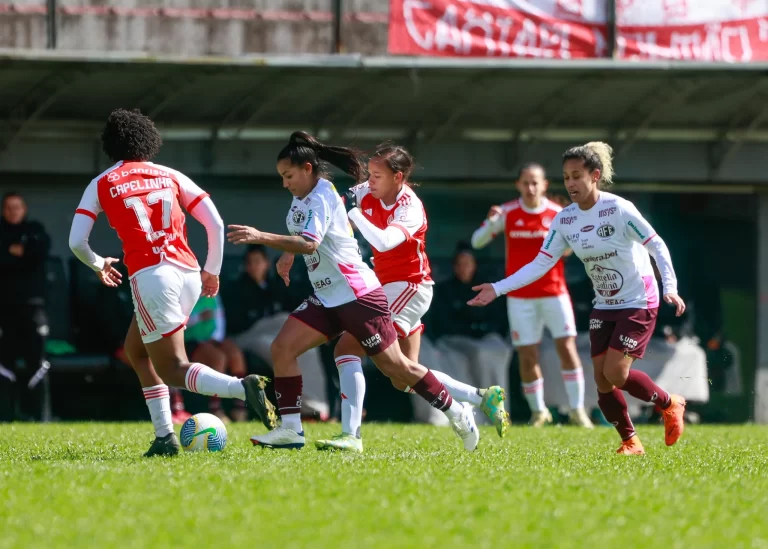 Internacional 1 x 1 Ferroviária, quartas (ida) do Brasileirão Feminino 2024. Foto: Staff Images Woman/CBF