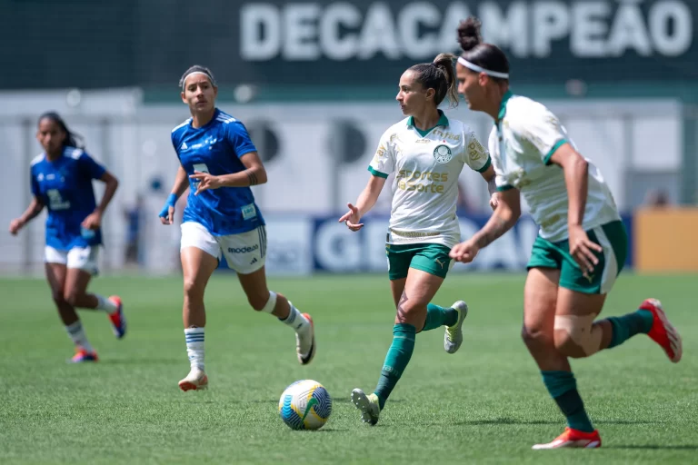 Cruzeiro 1 x 2 Palmeiras, quartas (ida) do Brasileirão Feminino 2024. Foto: Ale Torres/Staff Images Woman/CBF