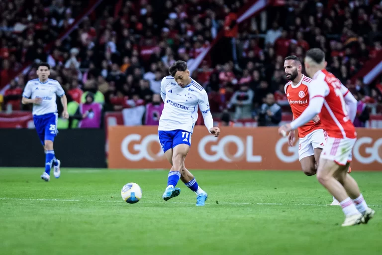 Internacional 1 x 0 Cruzeiro, 24ª rodada do Brasileirão 2024. Foto: Gustavo Aleixo/Cruzeiro